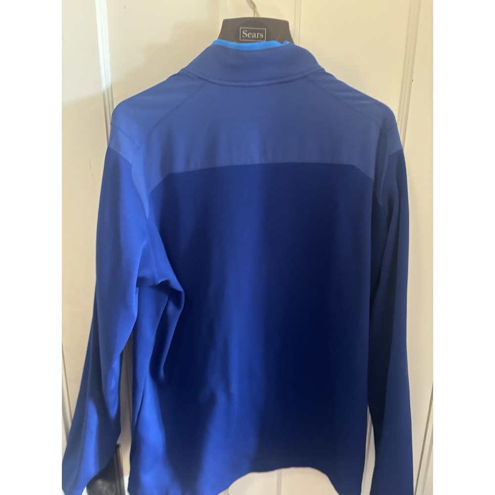 Nike Golf Mens 2015 PGA Championship Whistling Straits 1/4 Zip Pullover Blue L - Picture 4 of 4
